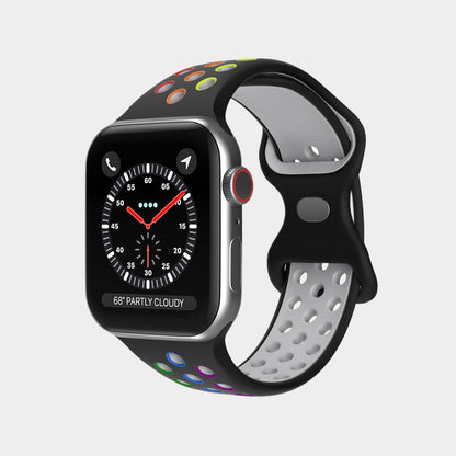 Breathable Pin Clasp Sports Band For Apple Watch