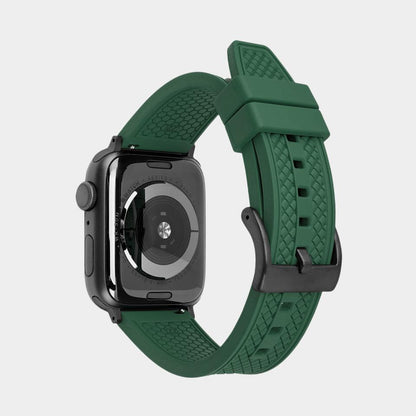 Groove Design Fluororubber Band For Apple Watch