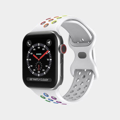 Breathable Pin Clasp Sports Band For Apple Watch