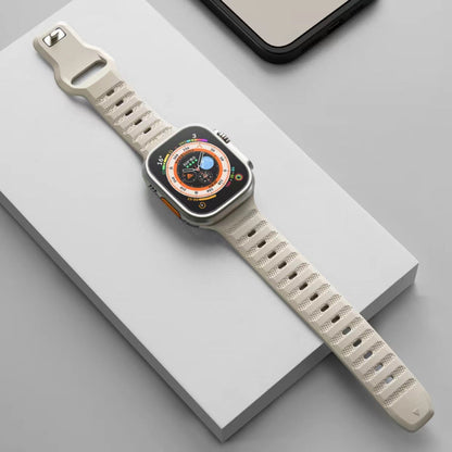 Multicolor Fluororubber Band For Apple Watch