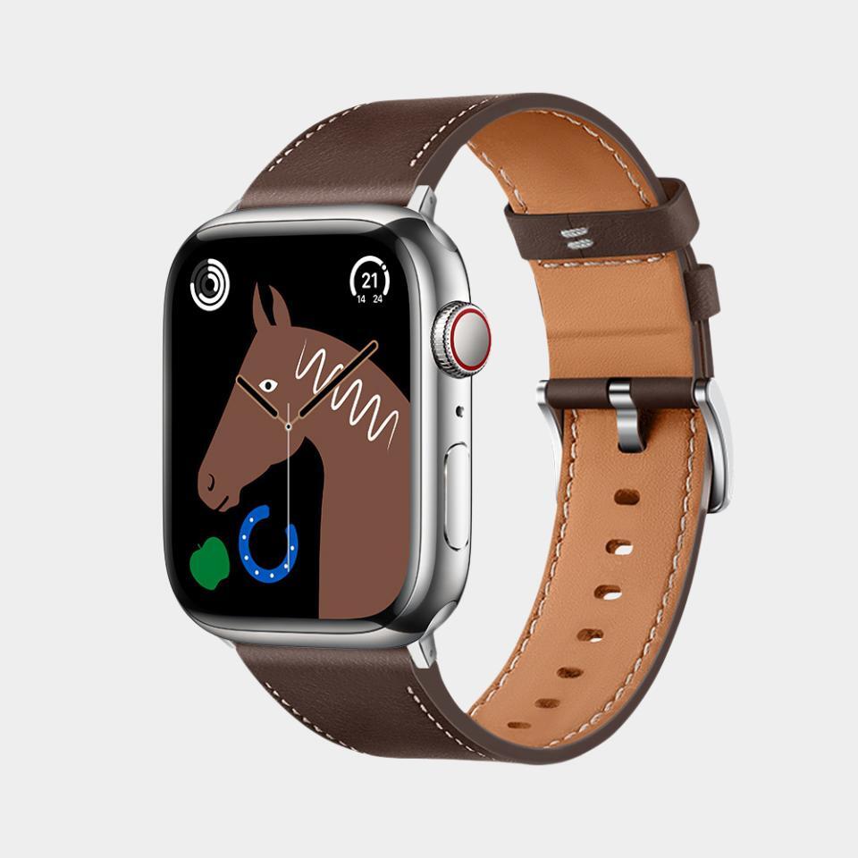 Fashion Lap Leather Band For Apple Watch