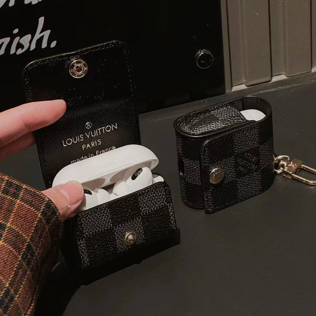 Fashion Leather AirPods Case