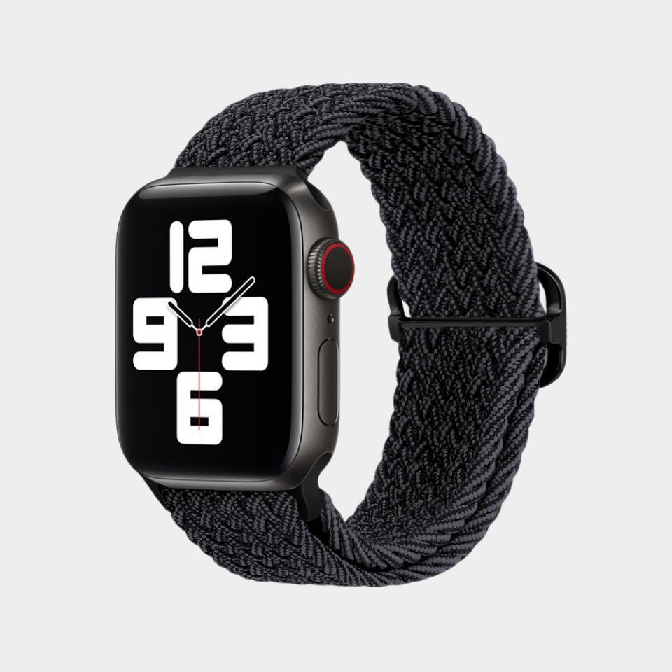 Adjustable Nylon Braided Band For Apple Watch