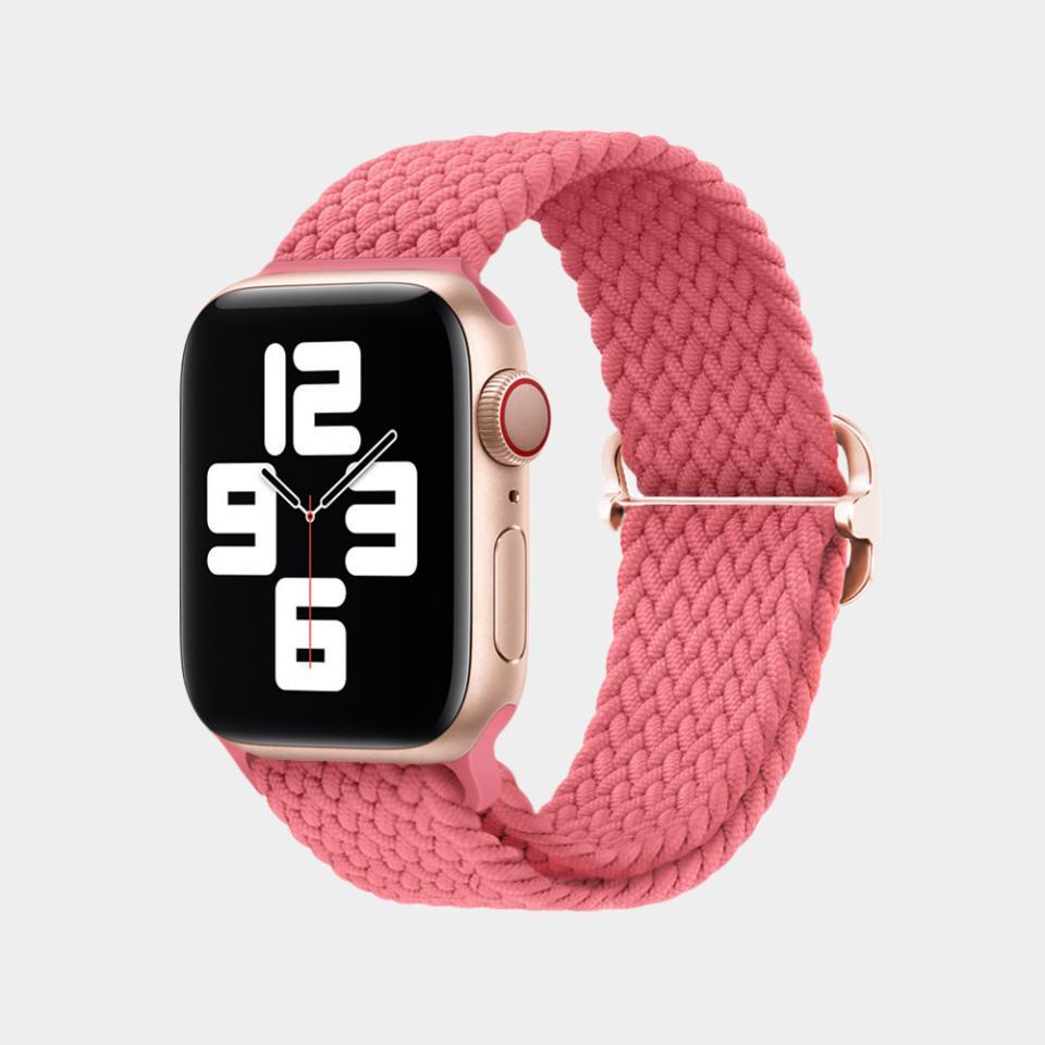 Adjustable Nylon Braided Band For Apple Watch