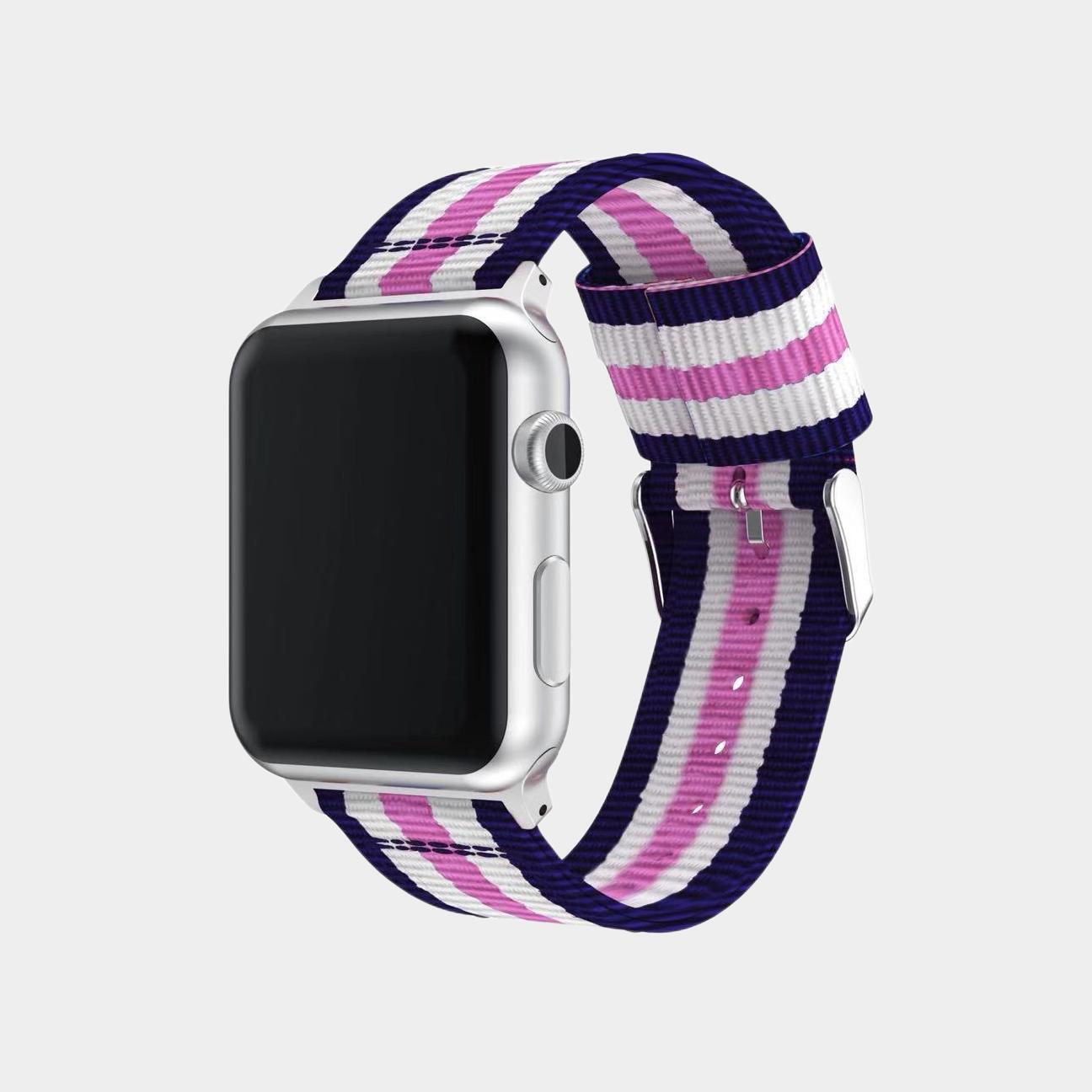 Contrast Nylon Band For Apple Watch