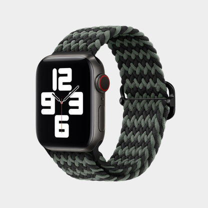 Adjustable Nylon Braided Band For Apple Watch