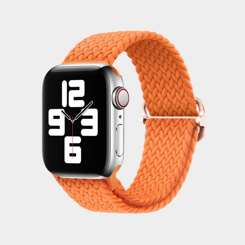 Adjustable Nylon Braided Band For Apple Watch