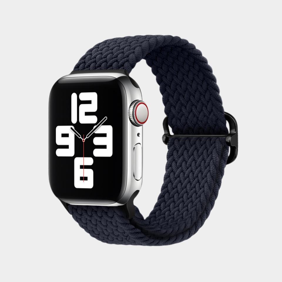 Adjustable Nylon Braided Band For Apple Watch