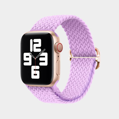 Adjustable Nylon Braided Band For Apple Watch