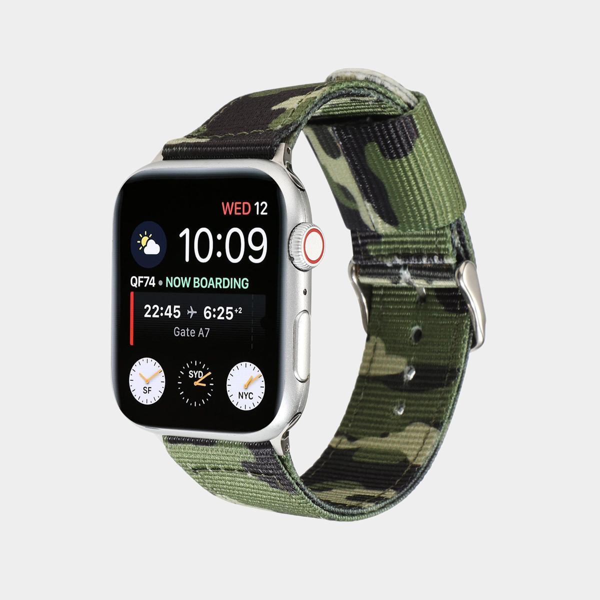 Camouflage Nylon Band For Apple Watch