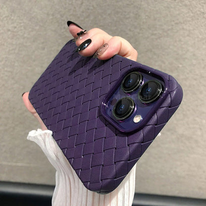 Breathable Weave Pattern Soft Thin Case For iPhone 14 13 12