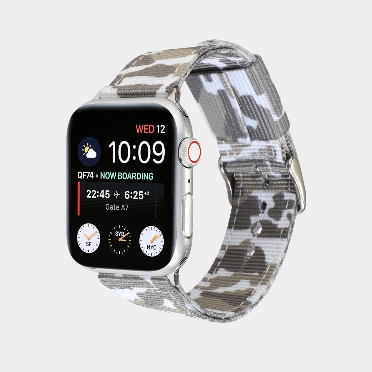 Camouflage Nylon Band For Apple Watch