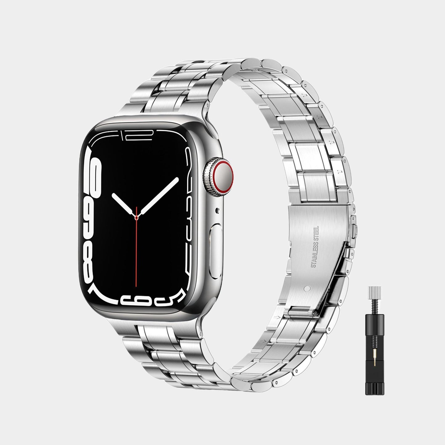 Metal Stainless Steel Five-bead Band For Apple Watch