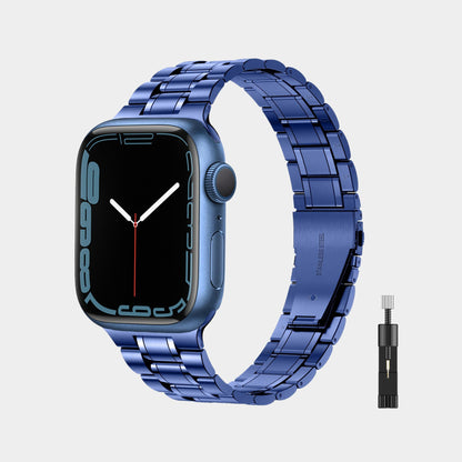 Metal Stainless Steel Five-bead Band For Apple Watch