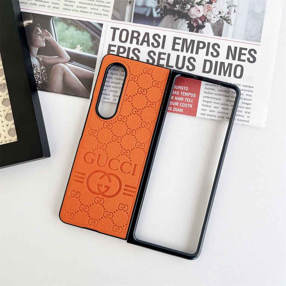 The Elegance Leather Case For Samsung Galaxy Z Fold 5/4/3