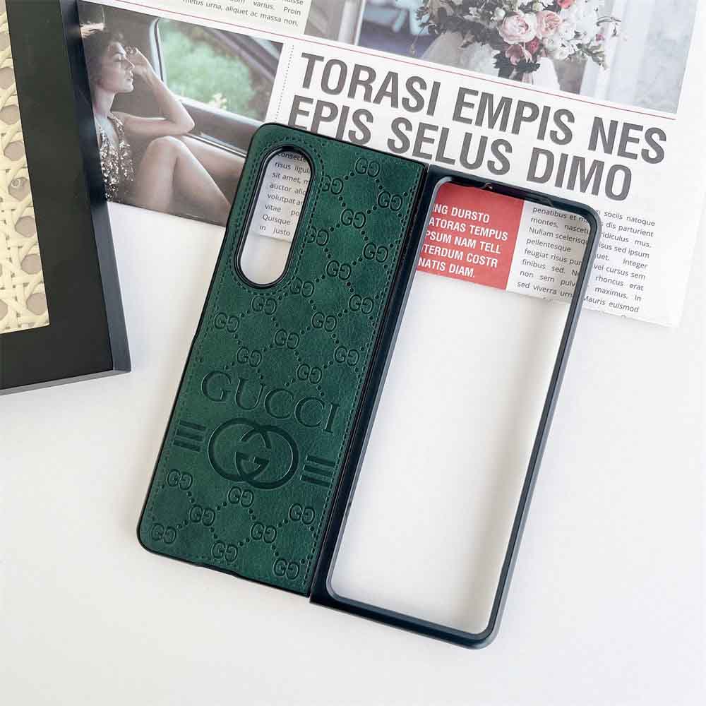 The Elegance Leather Case For Samsung Galaxy Z Fold 5/4/3