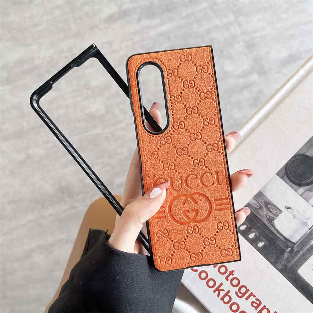 The Elegance Leather Case For Samsung Galaxy Z Fold 5/4/3